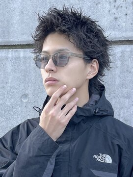 ネクストメンズ 表参道(NEXT men's) MEN’S HAIR/サーフカール/刈り上げセンターパート/渋谷