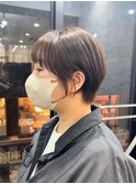 30代40代50代白髪ぼかし丸みショートくびれショート