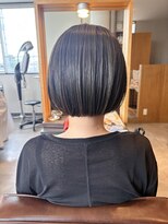 ティア ヘアデザイン(Theia hair design)&nbsp;上品ブラウン×ミニボブ