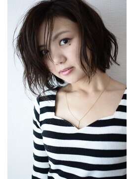 ノイン(noine) 『noine*SASAKI』productでウェット透け感ダークアッシュ