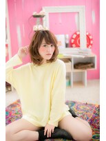 ミック 日暮里店(miq) くしゅっとランダム♪シフォンミディ