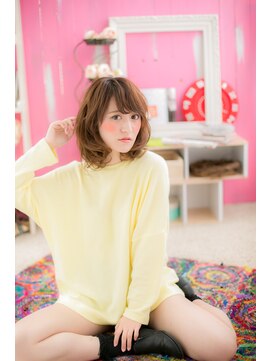 ミック 日暮里店(miq) くしゅっとランダム♪シフォンミディ