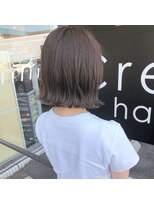 クレーデヘアーズ 相田店(Crede hair's)&nbsp;◯グレージュ&ボブ◯