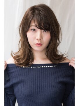 カータヘアルム(karta hair rum) 【karta】自然なストレート＆外ハネ　Ashグレージュ