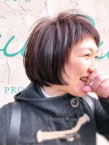 モードケイズ ググ 吹田店(MODE K's gugu) 30代グレイカラーでもツヤッツヤボブスタイル