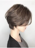 O-tete アッシュベージュショートボブ