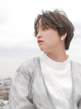 アース 花小金井店(HAIR&MAKE EARTH) ガーリー丸みショートヘア