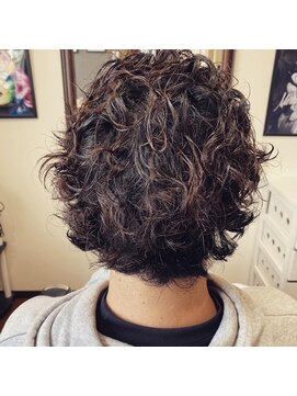 バーバーアンドスパ セブン(SEVEN) スパイラルパーマ