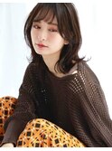 【FERIA 池田】フェザーバング*テラコッタカラー
