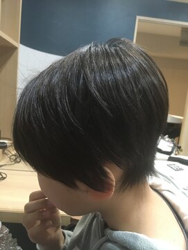 ヘアサロンアンドヘアメイクディー(hair salon hair make D) 仙台D　女の子×可愛い×キッズショートボブ 前下がりｓｔｙｌｅ