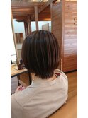ナチュラルレイヤーボブ