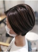 ショート/20代/30代/40代/ブラウン