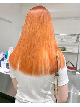 ディーカヘアーセンダイ(Di KA HAIR sendai) ORANGE/オレンジカラー/ハイトーンカラー/ハイトーン/ブリーチ