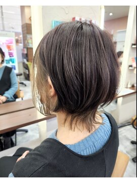 エイム ヘアメイク 横川店(eim HAIR MAKE) ミニウルフ×インナーベージュ