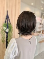 アドラーブル 長岡新保店(adorable)&nbsp;20代30代40代小顔ひし形デジタルパーマくびれボブ