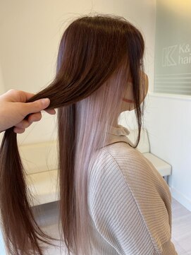 ケーアンドケー(K&K) インナー、薄めピンク!/ミルクティーベージュ/20代/30代