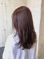 ペネロープ(Penelope)&nbsp;［新宿］セミロングレイヤー/ピンクベージュ