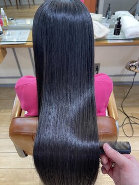 ネオリーブアイム 横浜西口店(Neolive aim) 後ろ姿マイナス10歳☆超音波ケア髪質改善　艶髪　【横浜】