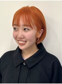 ハイトーンもお任せください◎クリアオレンジカラー