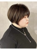 ハルキ ミナト ジャパン オオサカ(HARUKI MINATO japan OSAKA)&nbsp;40代50代60代白髪マッシュショートボブ大人美人くびれ髪質改善