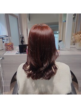ブロッサム 保谷(Blossom) 20代30代40代シアーピンク透明感くびれヘア