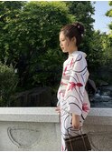 ＃浴衣＃浴衣ヘアセット＃浅草散歩
