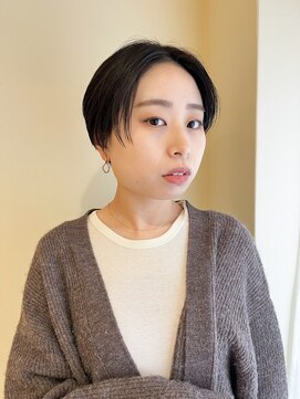 トロープバイロロン(TROPE by LORONG) ショートスタイル　マニッシュ　ダークトーン