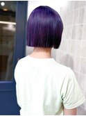 【Elsa the leap三宮】ダブルカラー×切りっぱなしボブ