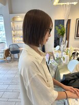カシェ シモムラ(Cashe'e SHIMOMURA) ぱつんとボブ