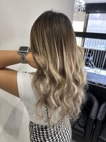 ヘアーデザイン ジェルム(Hair Design germe)&nbsp;ハイトーンメッシュ　#HIYORI#