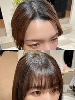 クーナバイトマト 横浜(Cuna by TOMTO)&nbsp;【Cuna】クロスパーマ_前髪パーマ_割れクセ直し