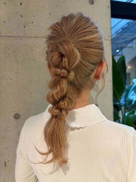 フリッカ 西荻窪店(FLYCKA) 【ヘアセット】もこもこポニー