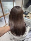 髪質改善*美髪ハイライトデザインカラー*美髪【Zina茨木】
