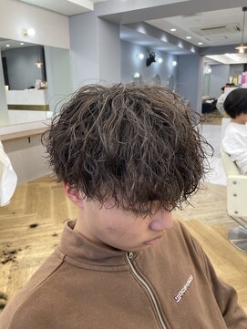 アレス バイ シカ 神戸三宮元町店(ALLES by Cica) 無造作波巻きマッシュ