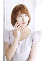 シュシュット(chouchoute)&nbsp;ミニウルフホワイトグレージュデジタルパーマチェリーブラウン27