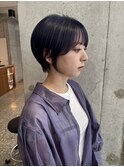 【VENTI 伊藤】Wカラーブルーバイオレット×丸みショート