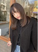 レイヤーカットレイヤーカットロング顔周りレイヤー韓国艶髪