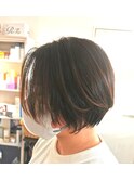 丸みショート