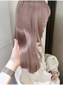 くびれヘア/アプリコットオレンジ/夏のヘアアレンジ/梅田