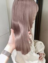 ペレ 梅田(PELE)&nbsp;くびれヘア/アプリコットオレンジ/夏のヘアアレンジ/梅田