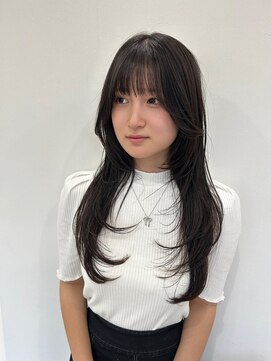 ハピネス 西大寺店(Happiness) レイヤーカット ハイレイヤー 顔まわりレイヤー