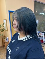 イチ(ICHI)&nbsp;ウルフカット×デザインカラー