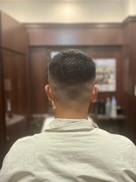 ヒロギンザ 青山店(HIRO GINZA) 濡れパンスキンフェード