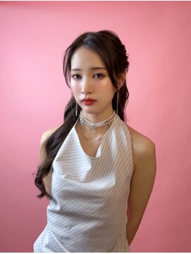 ピュアスタジオ 亀戸(PURE STUDIO) ピンクヘアメイク