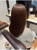 ロング　アルカリ酸熱トリートメント