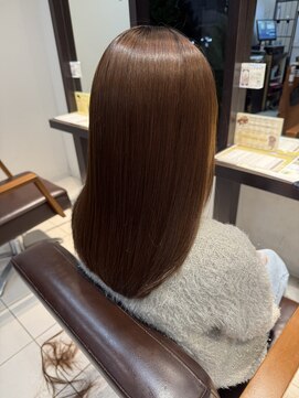 ビビットクアトロ 蓮田店(vivid QUATTRO) ロング　アルカリ酸熱トリートメント