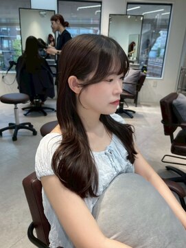 シェノン 梅田(CHAINON) 梅田/クラゲヘアー/オリーブグレー/小顔/ココアベージュ