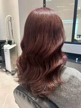 ダブル(W) ロング/チョコレートブラウン/透明感カラー/レイヤーカット