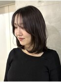 ミディアムレイヤー/韓国レイヤー/大人っぽヘア