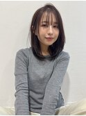 シースルーバング　ワンカールミディ